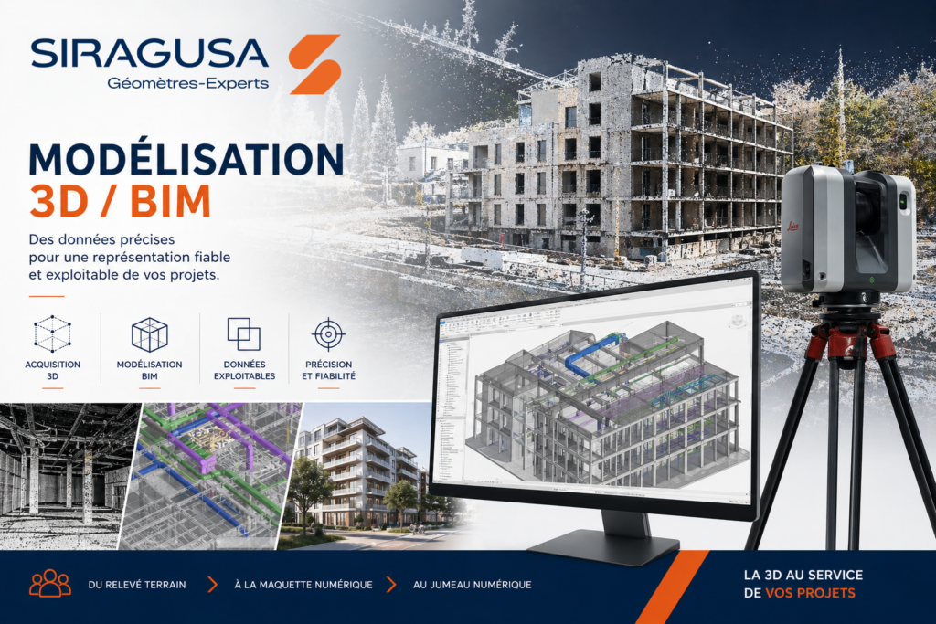 Siragusa Géomètres Experts - 3D / BIM