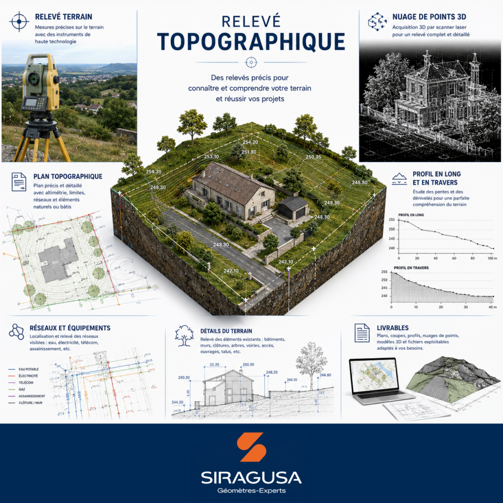 Siragusa Géomètres Experts - releve topographique